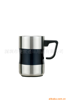安全耐用的雙層304不銹鋼口杯 工廠直供350ml，品質(zhì)由檢測認證