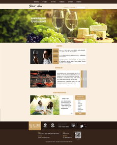 醉美之窗 探索現代酒類網頁設計的藝術與科學